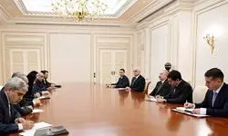 توسعه کریدور ارس محور دیدار وزیر راه ایران با رئیس‌جمهور آذربایجان