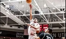 درخشش فلاح در NCAA با کسب ۲۴ امتیاز