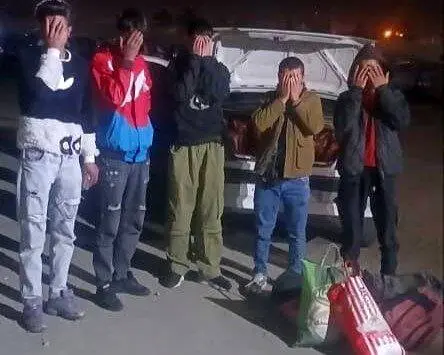 توقیف خودرو پژو ۴۰۵ با ۱۴ میلیون تومان خلافی و سوخت قاچاق