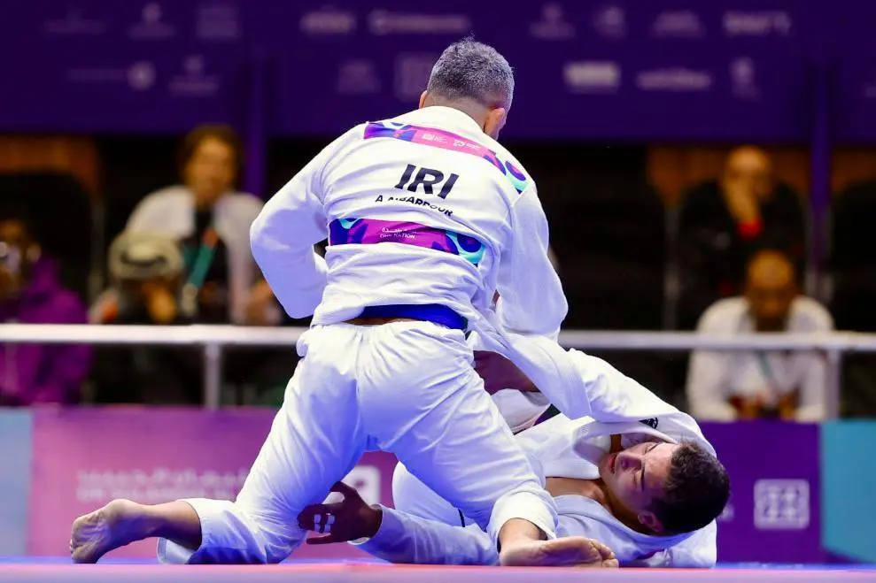 دومین پیروزی اکبرپور مقابل جوجیتسوکار اردن