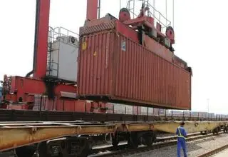 ۱۷ برابر شدن مبادلات ریلی ایران و افغانستان