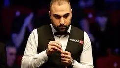 پایان کار حسین وفایی در لیگ قهرمانی ۲۰۲۶ اسنوکر          