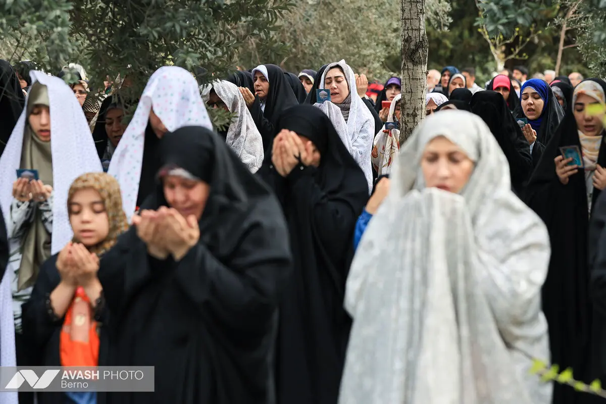 نماز عید فطر - مصلی امام خمینی (ره)