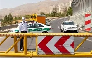 محدودیت تردد در جاده چالوس و آزادراه تهران–شمال