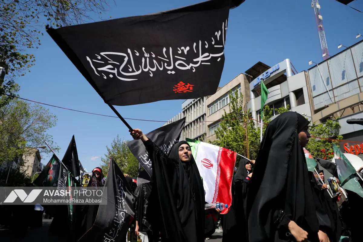 مراسم اربعین رهبر شهید انقلاب در تهران