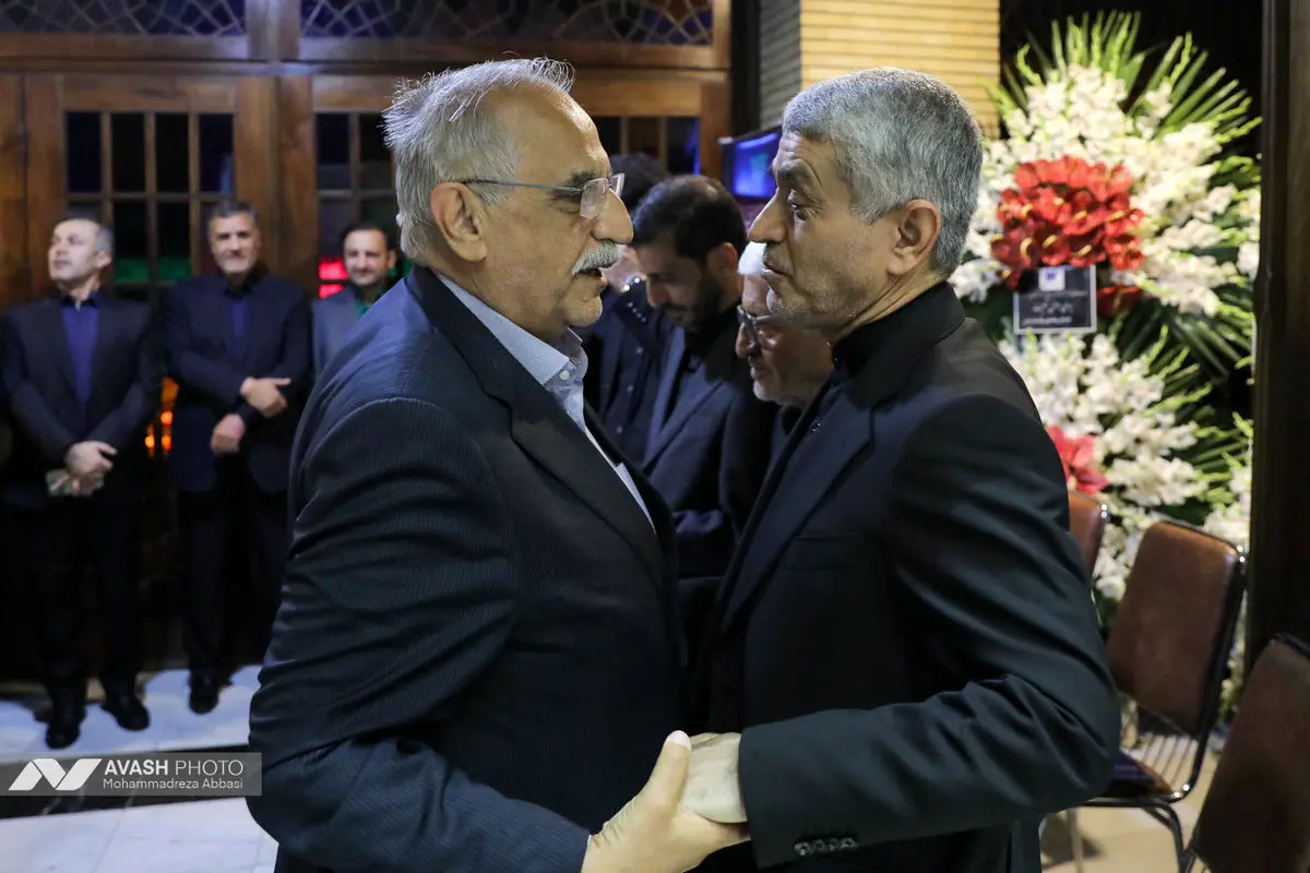 مراسم یادبود حسین طیب‌نیا