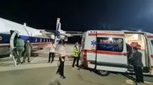 خدمات اورژانس هوایی فقط با دو بالگرد و دو هواپیما در استان تهران/ مرد ۴۷ ساله با سوختگی شدید به تهران می‌رسد