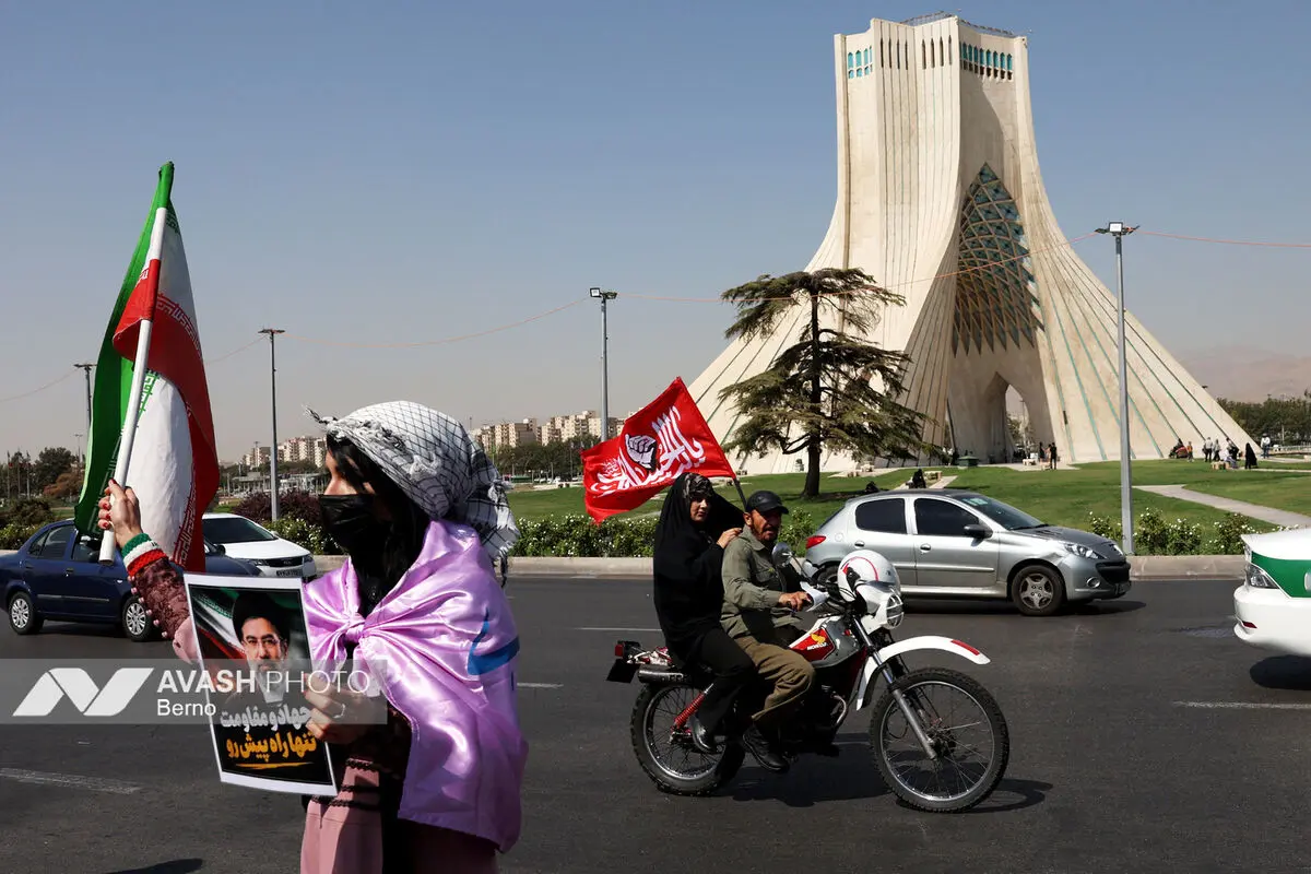 رزمایش موتور سواران جان‌فدای ایران