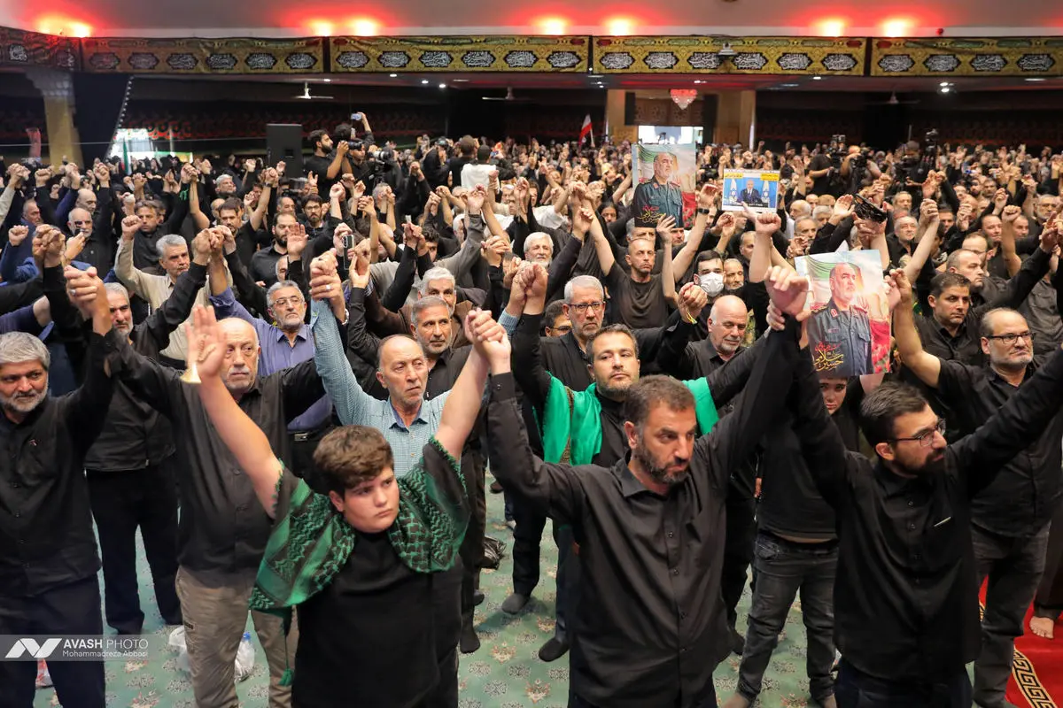 مراسم یادبود شهید سرلشکر حسین سلامی