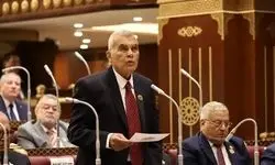 ادای احترام عصام الدین فرید به پیکر رهبر شهید انقلاب