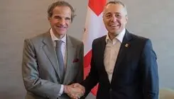 حضور گروسی در محل مذاکرات تهران-واشنگتن 