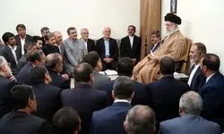 دیدار وزیر کشور و استانداران با رهبر انقلاب
