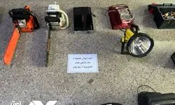 کشف اموال مکشوفه از باند سارقین به عنف کلانتری ۱۱۸ ستارخان + عکس 