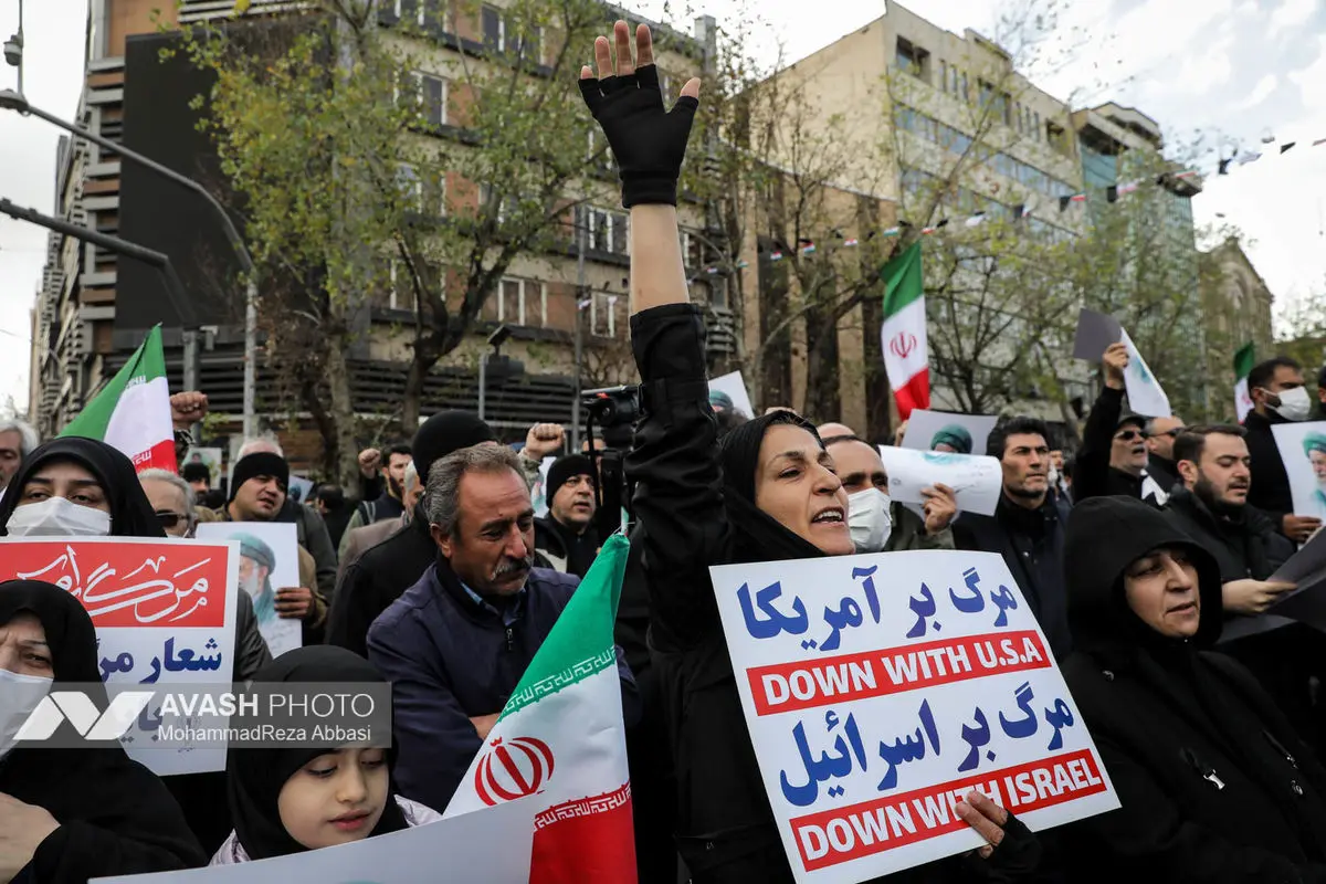 مراسم تشییع پیکر شهدای جنایات اخیر صهیونی - آمریکایی _۱