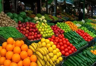 حذف شدن میوه و سبزی از سفره مردم 