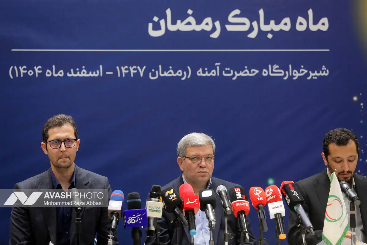 نشست خبری رئیس سازمان بهزیستی در شیر خوارگاه آمنه