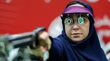 مدال طلا تیم میکس تپانچه بادی ایران در قهرمانی جهان