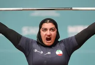 زهرا حسینی در حرکت یک‌ضرب مدال برنز گرفت