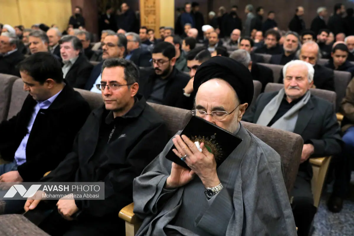 مراسم ترحیم اشرف بروجردی