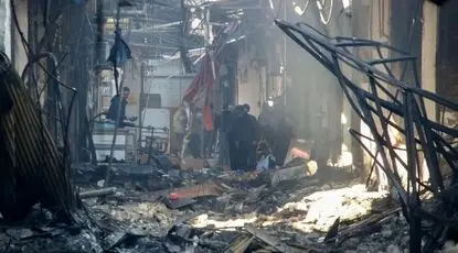 سوز سرمای آتش بازار رشت بر دل یک شهر نشست/ اهمیت بازسازی بازار رشت برای ترمیم زخم‌های روانی مردم یک شهر