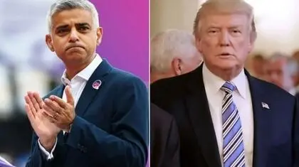جدال تازه ترامپ و صادق خان؛ از «ضیافت ویندسور» تا گذشته‌ای پر از حملات لفظی