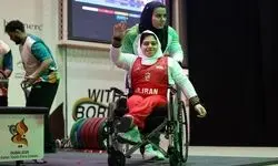 دو طلای اول ایران در دبی به نام دختران وزنه‌بردار