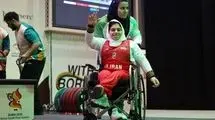 دو طلای اول ایران در دبی به نام دختران وزنه‌بردار