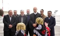 وزیر فرهنگ به کرمانشاه رفت