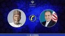 عراقچی با وزیر امور خارجه نیجر گفتگو کرد