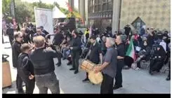 گردهمایی درتئاترشهر برای مراسم تشییع رهبر شهید