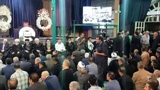 برگزاری مراسم بزرگداشت والده همسر حجت‌الاسلام سید حسن خمینی در حسینیه جماران