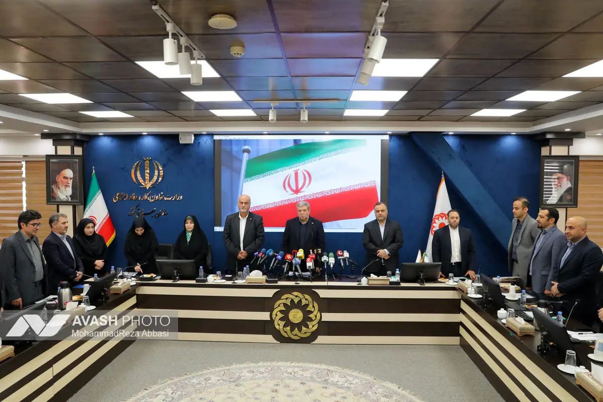 نشست خبری رئیس سازمان بهزیستی