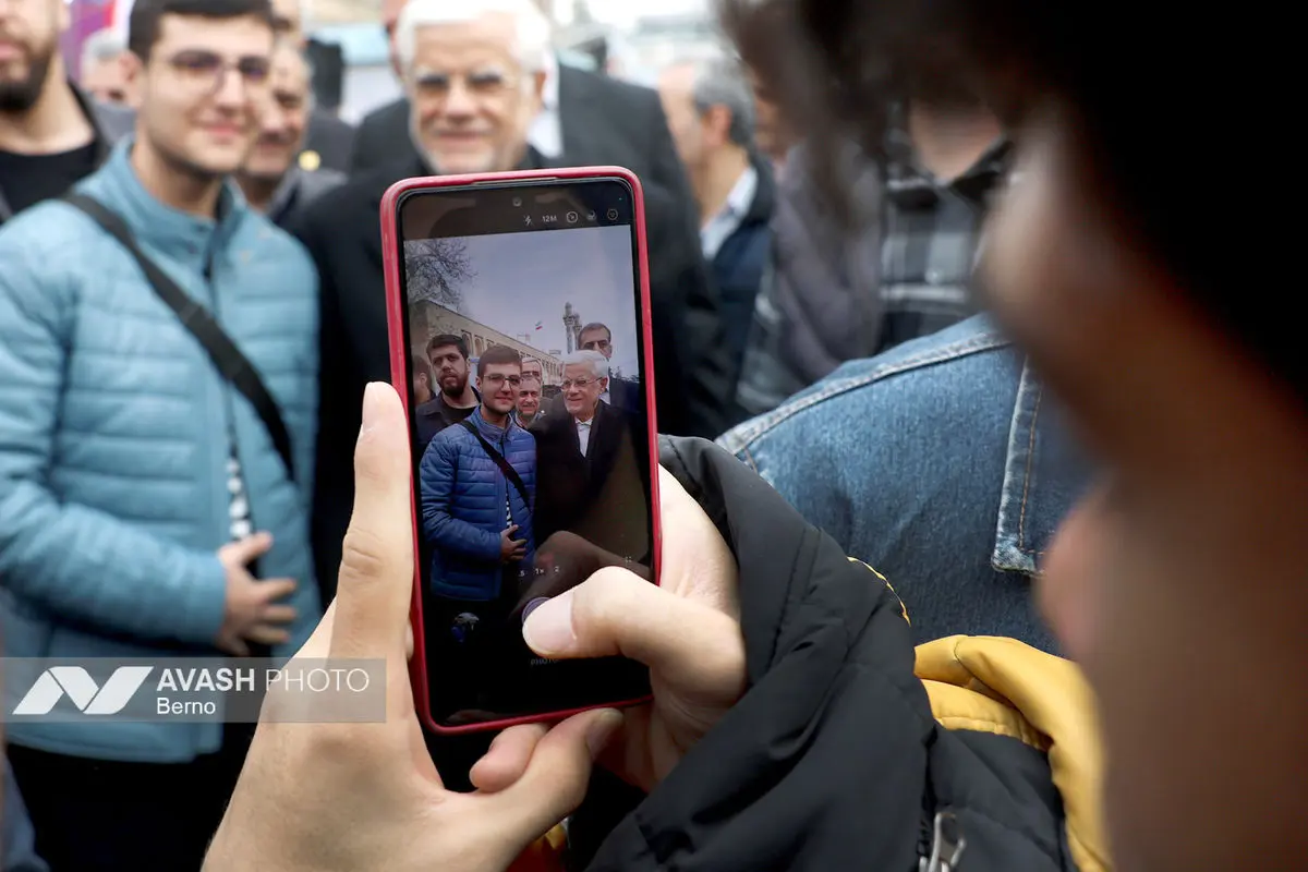 حضور مردم و مسئولان در راهپیمایی ۲۲ بهمن