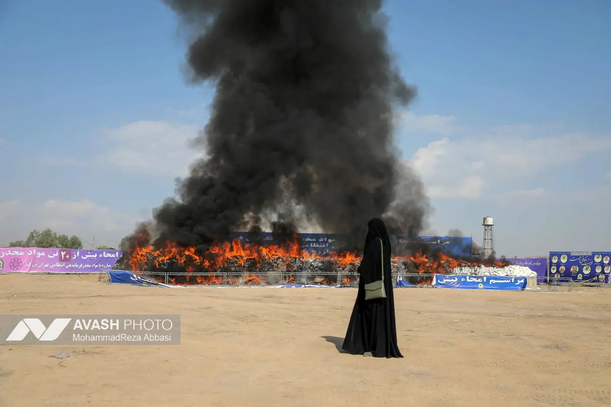 امحای ۲۰ تن مواد مخدر