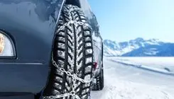 تردد با زنجیر چرخ در این محور الزامیست