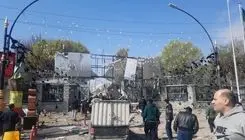 تصاویری از خسارات حمله به کرمانشاه