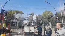 تصاویری از خسارات حمله به کرمانشاه