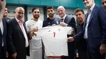 رئیس فیفا در راه ایران