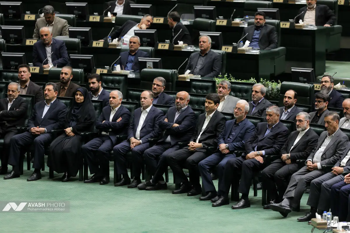 مراسم بزرگداشت شهدای خدمت در مجلس شورای اسلامی