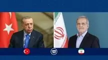 تماس تلفنی اردوغان با مسعود پزشکیان 