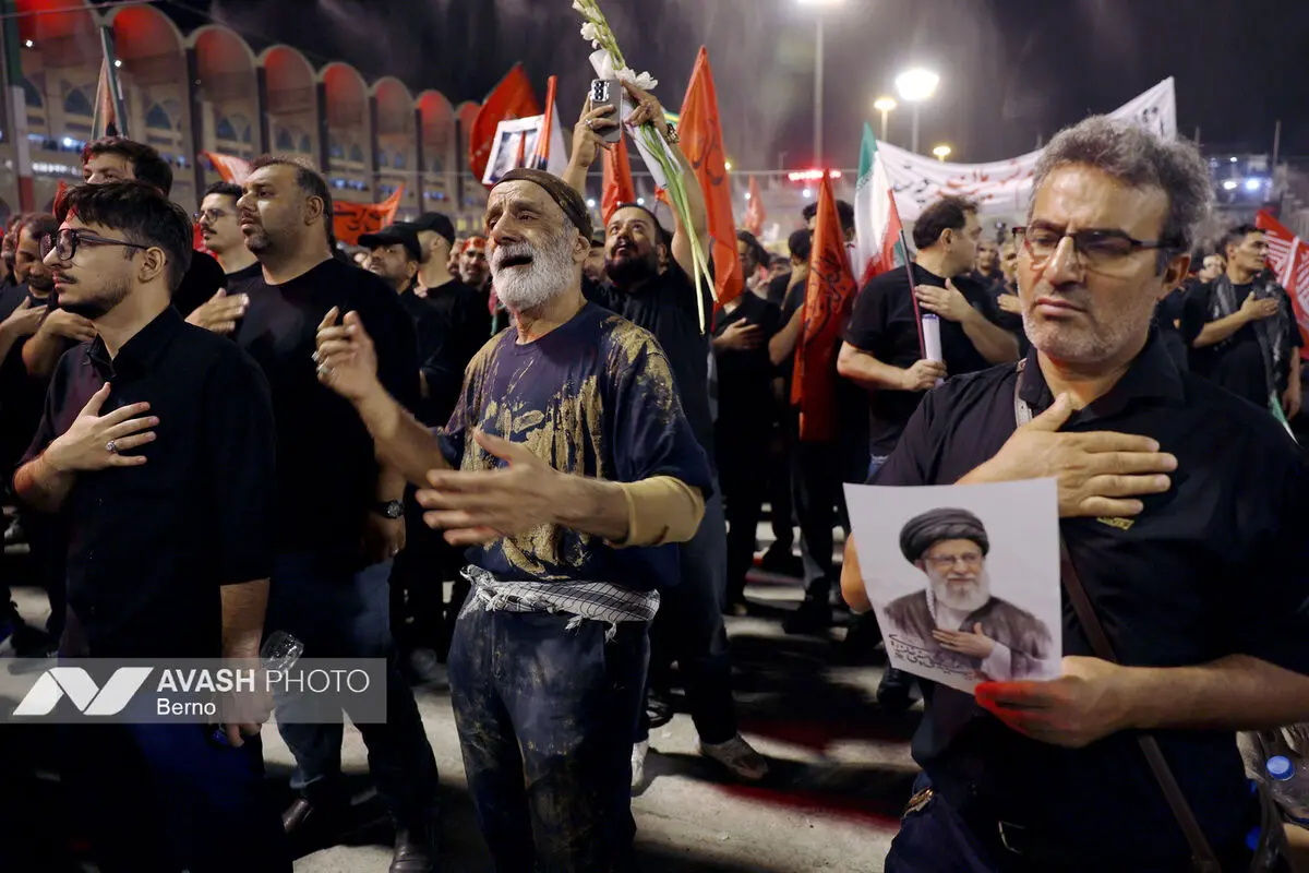 شب دوم مراسم وداع با رهبر شهید انقلاب