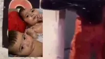 2 برادر دوقلوی یک‌ ساله در آتش‌سوزی خانه‌شان جان باختند