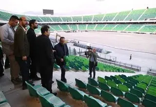 وزیر ورزش از مرکز ملی فوتبال، فدراسیون کشتی و استادیوم آزادی بازدید کرد