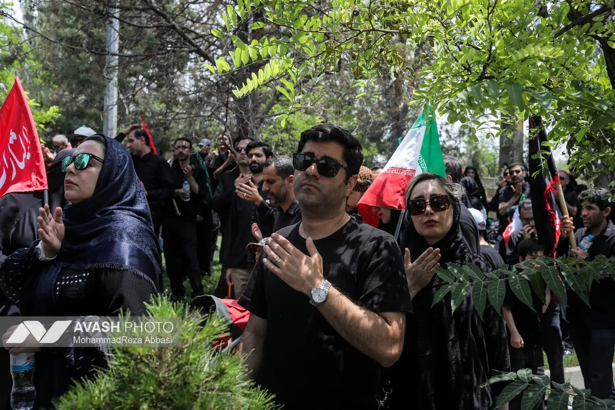 مراسم عزاداری روز تاسوعا در تهران