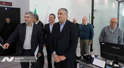 بازدید محمد اسلامی رئیس سازمان انرژی اتمی از تحریریه آوش