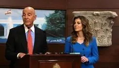 تفاوت رفتار لاریجانی و باراک با خبرنگاران