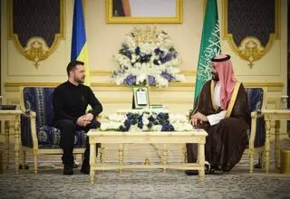 بیانیه مشترک عربستان و اوکراین در نشست جده منتشر شد 