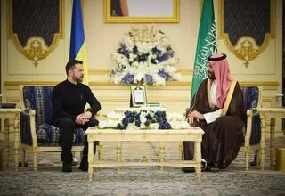 بیانیه مشترک عربستان و اوکراین در نشست جده منتشر شد 