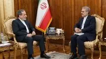 دیدار با عراقچی قبل از رفتن به مأموریت