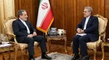 دیدار با عراقچی قبل از رفتن به مأموریت